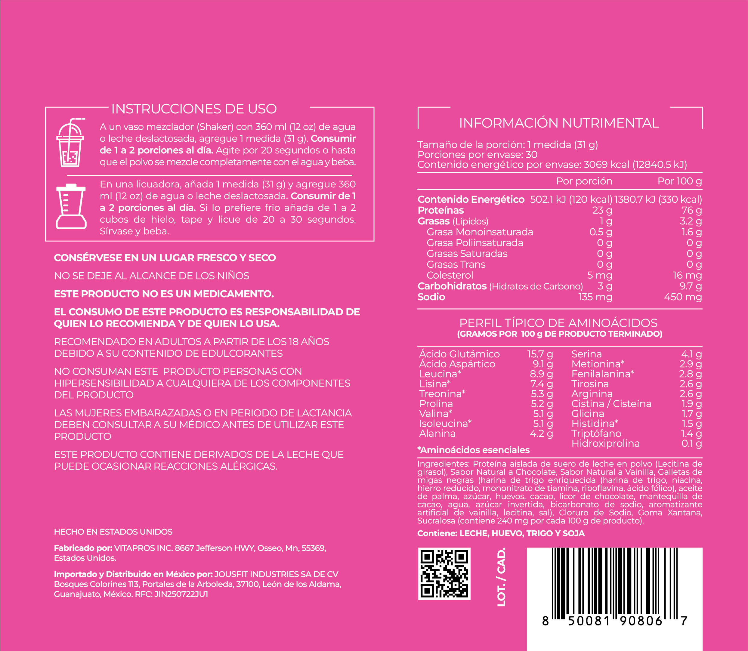 Kit Performance 4U | Proteína + Creatina