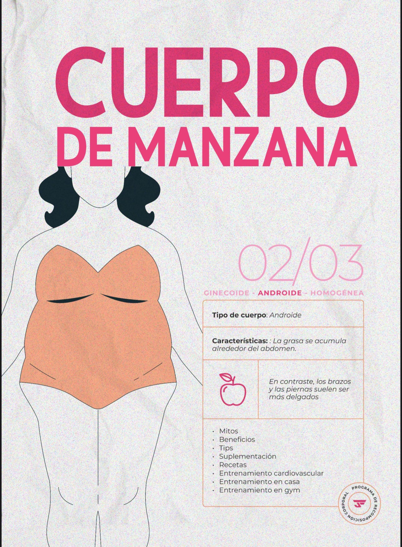 Cuerpo manzana