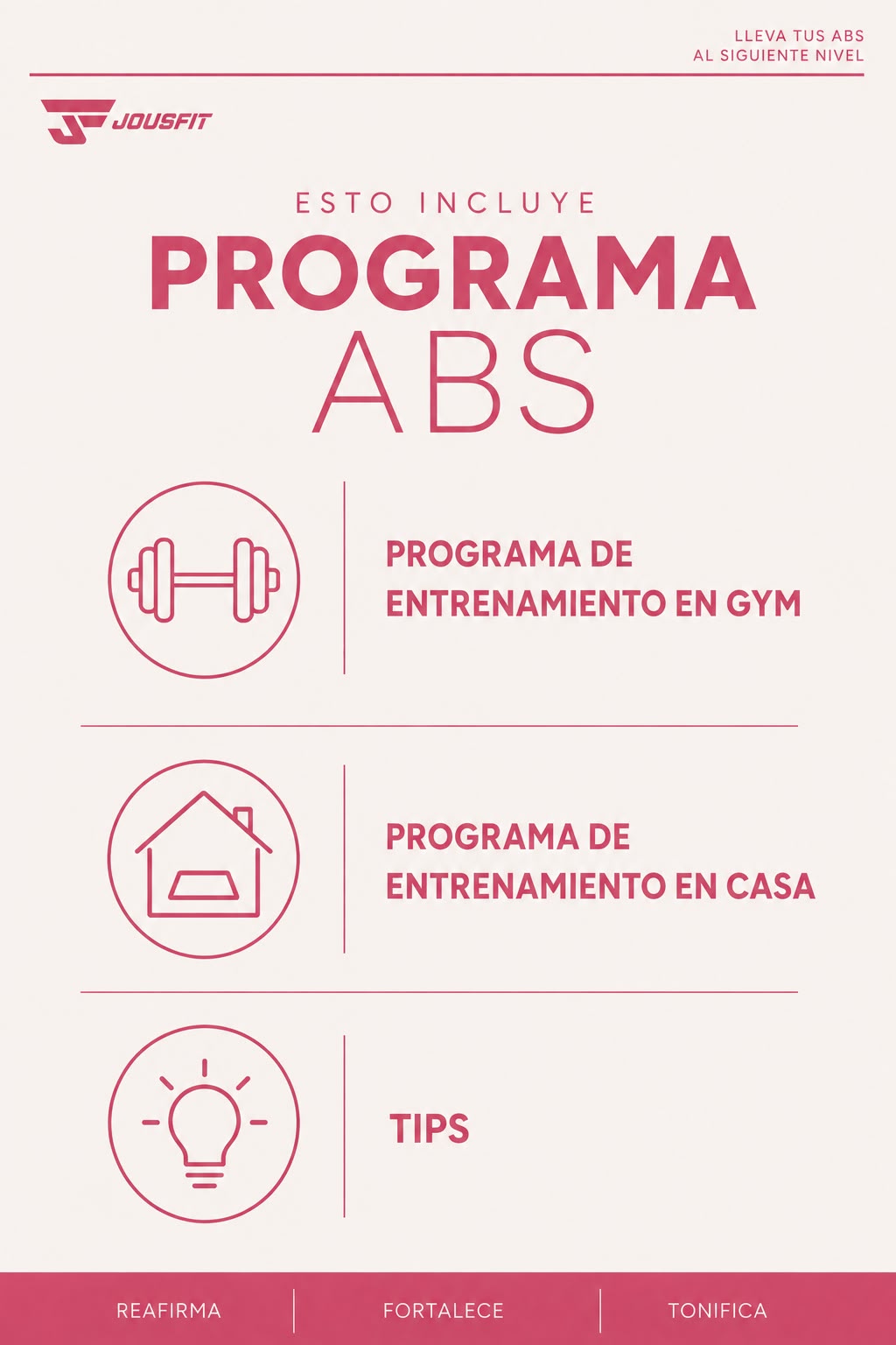 Mark your abs (gym and home)
