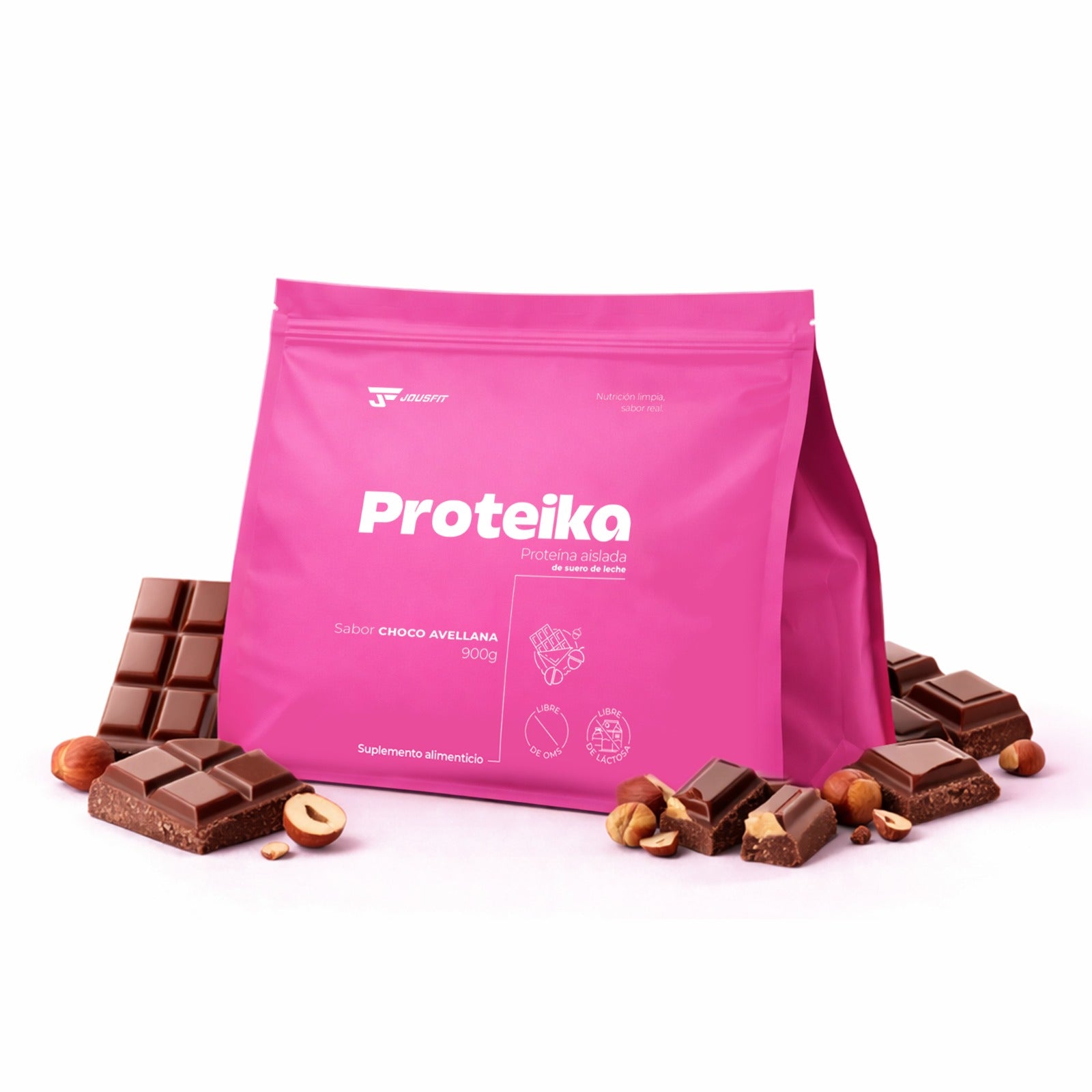 Choco-hazelnut protein