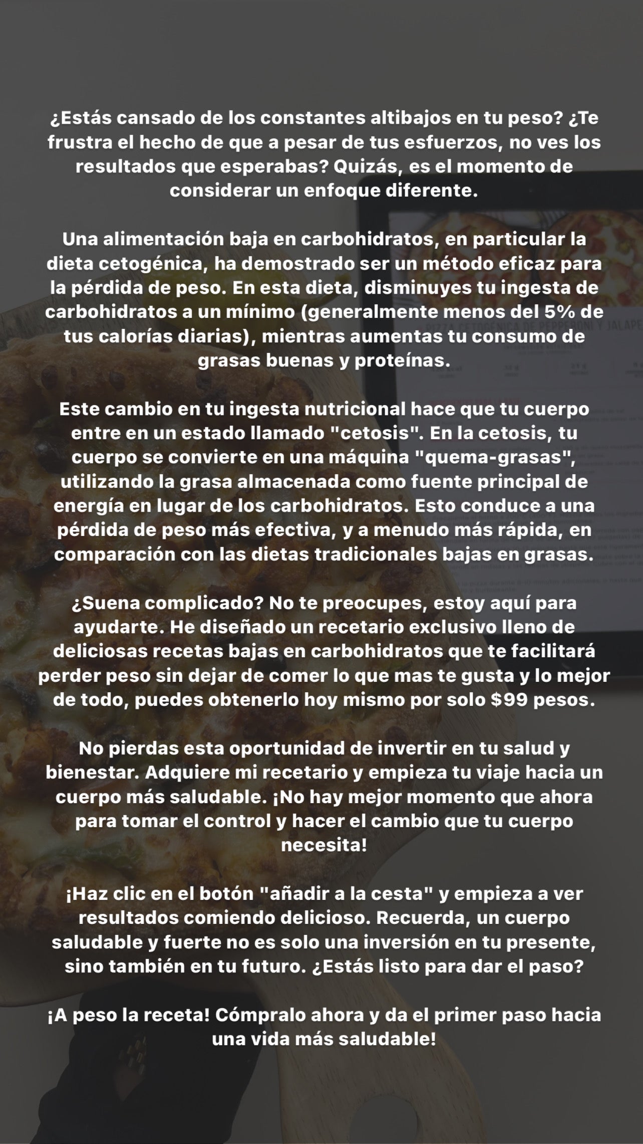 100 recetas para perder peso