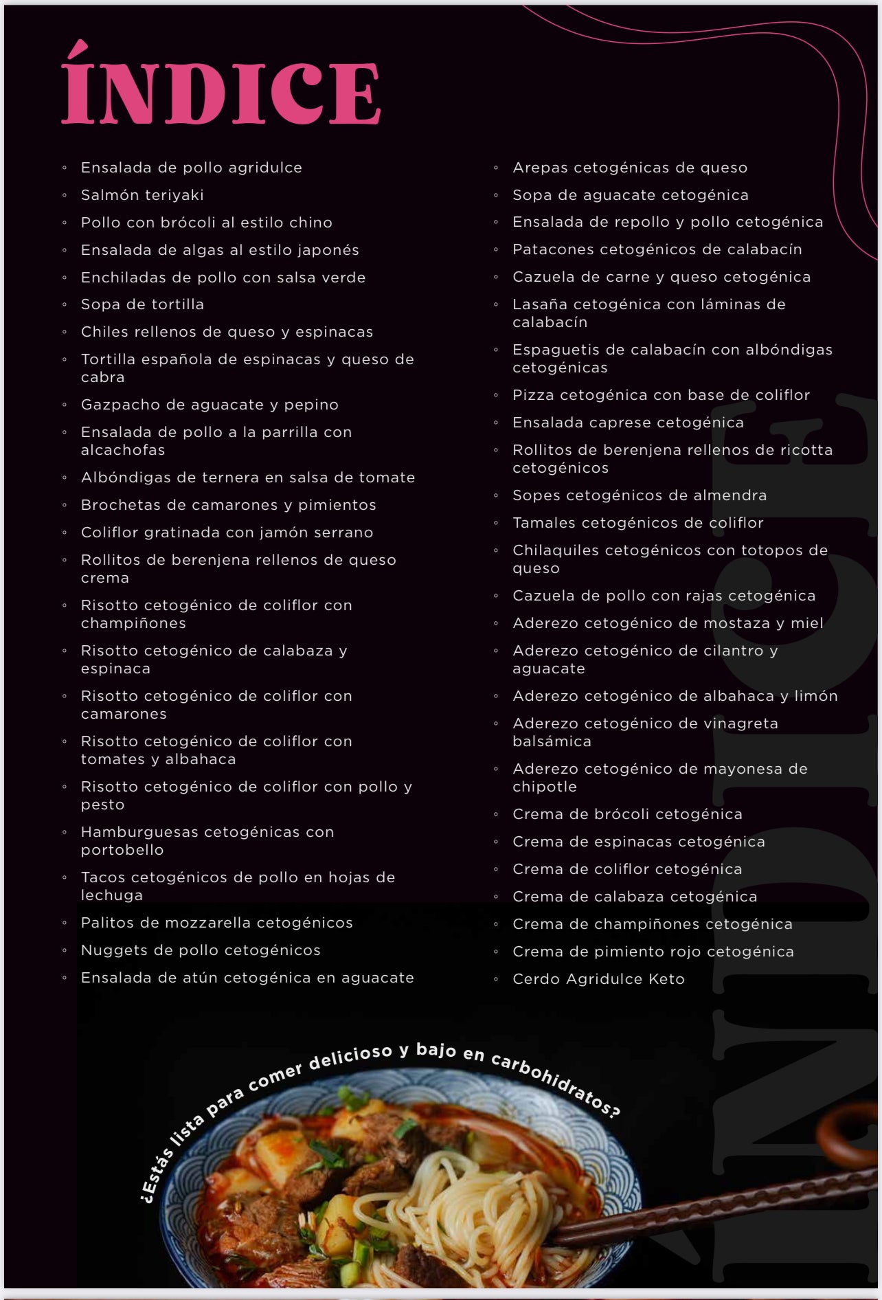 100 recetas para perder peso