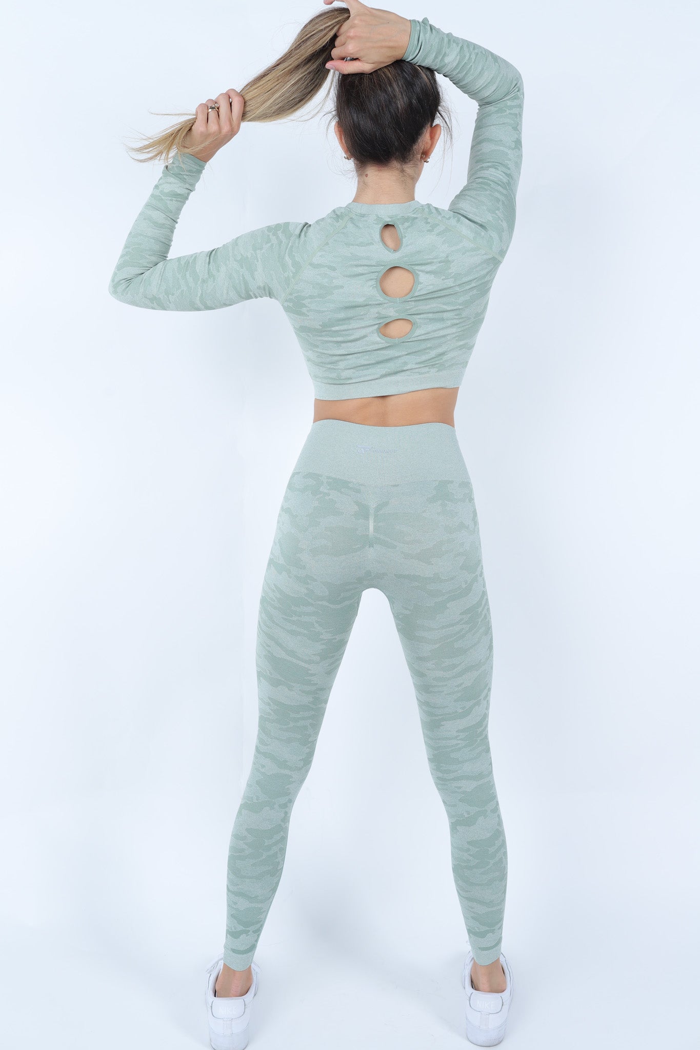 Outfit Camouflage green