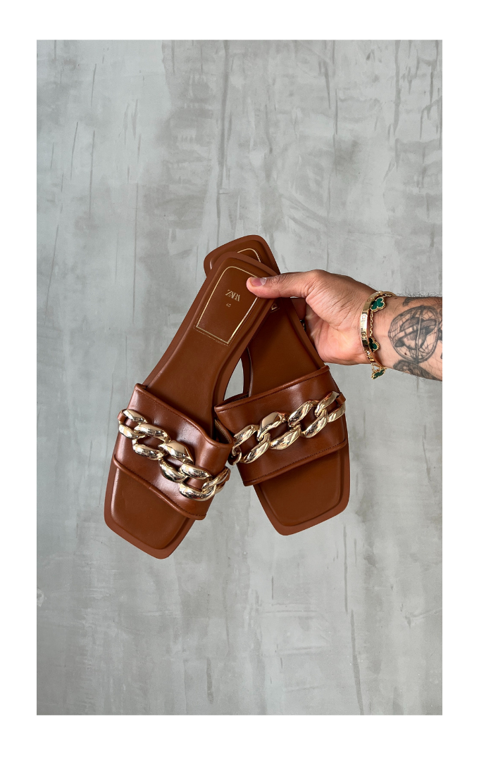 Sandalias Planas Zara