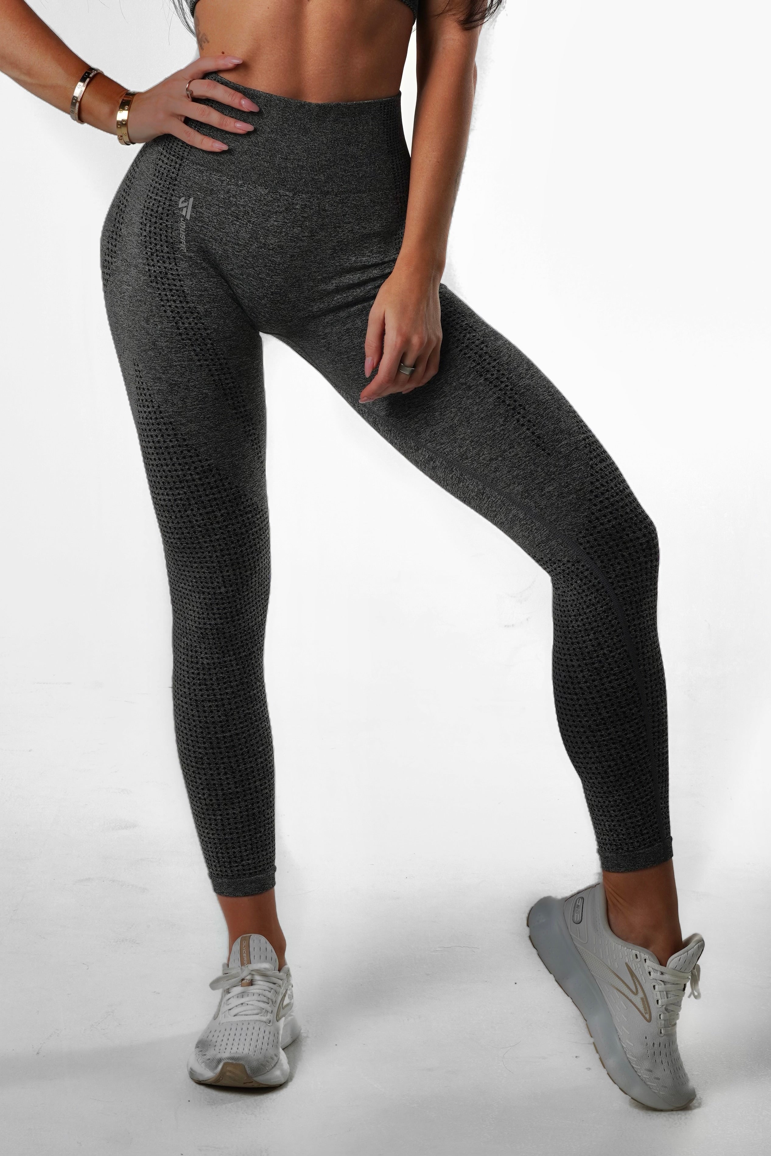 Leggings Solid Gray