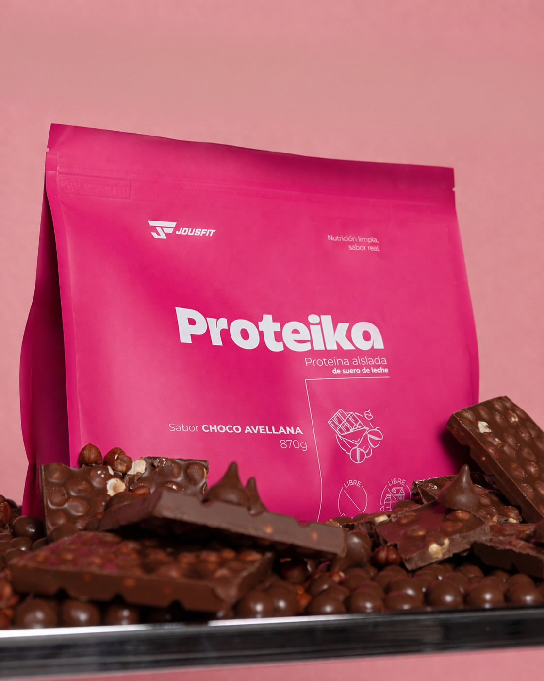 Choco-hazelnut protein