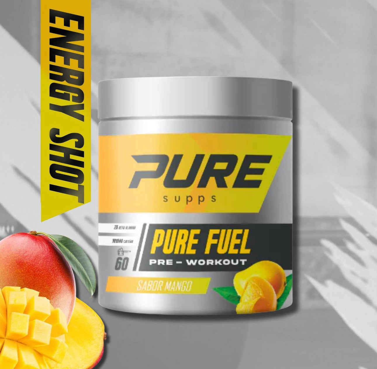Preworkout sabor mango Jousfit
