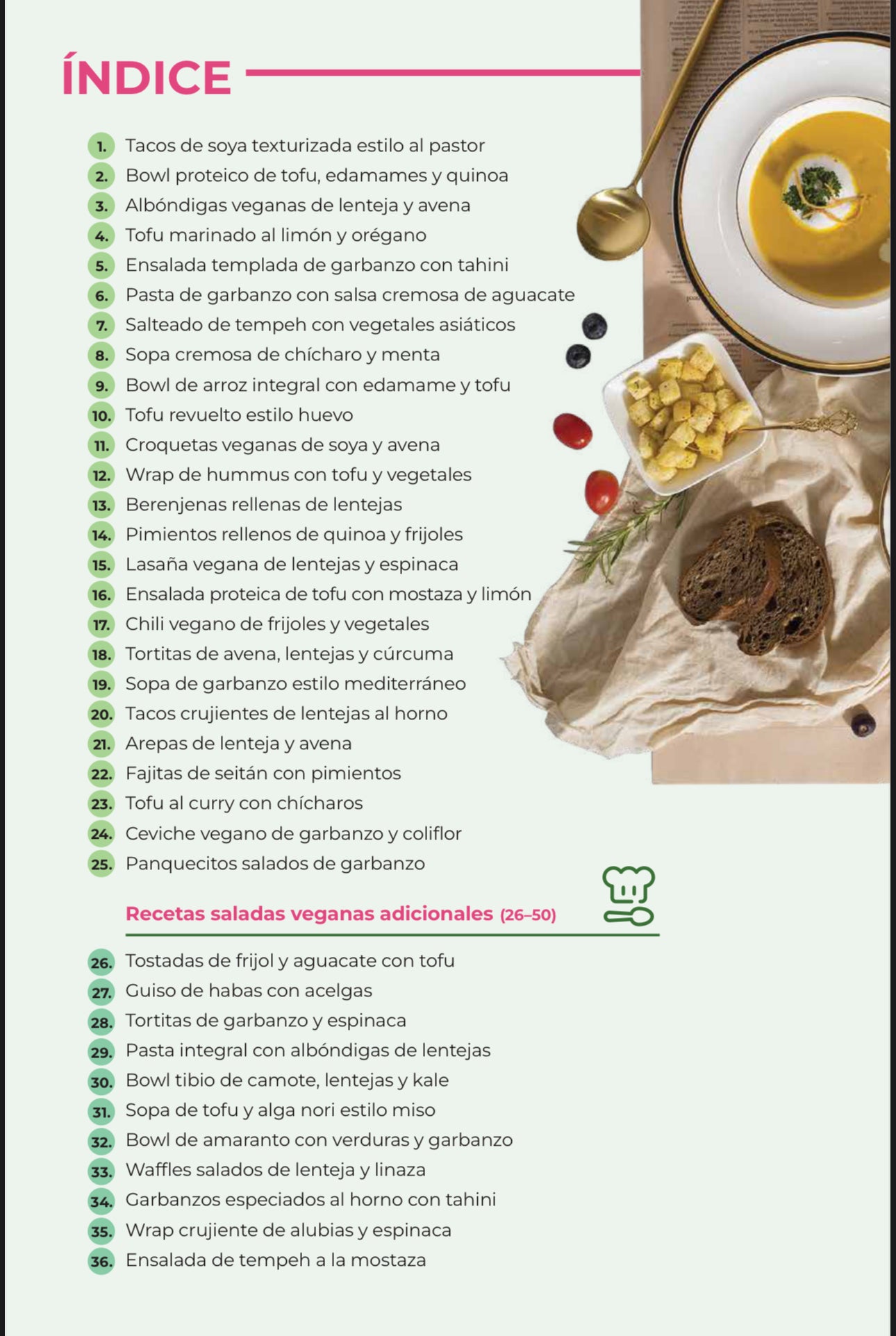 100 Recetas veganas