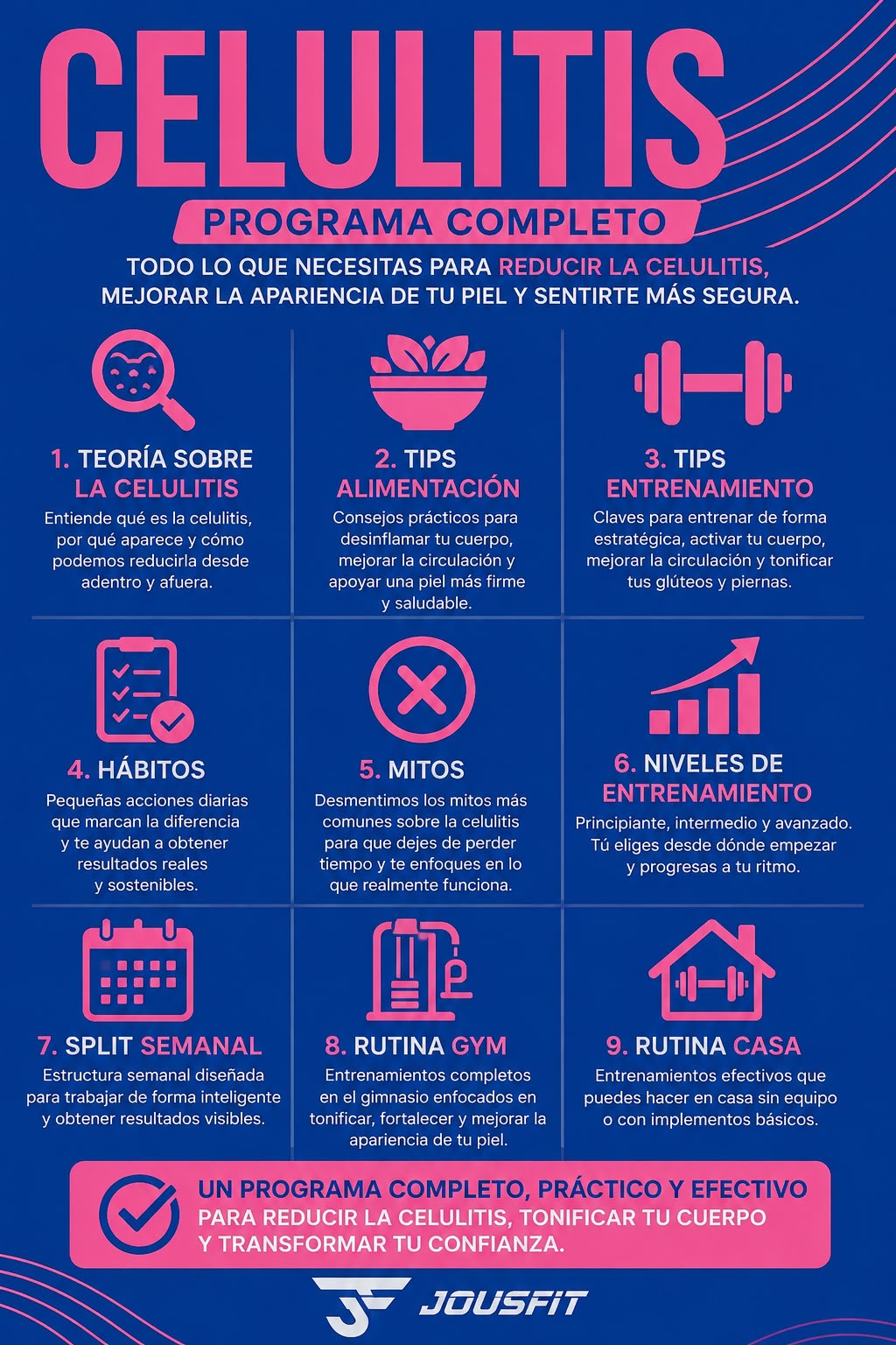 Bye Bye CELLULITE (gym and home)