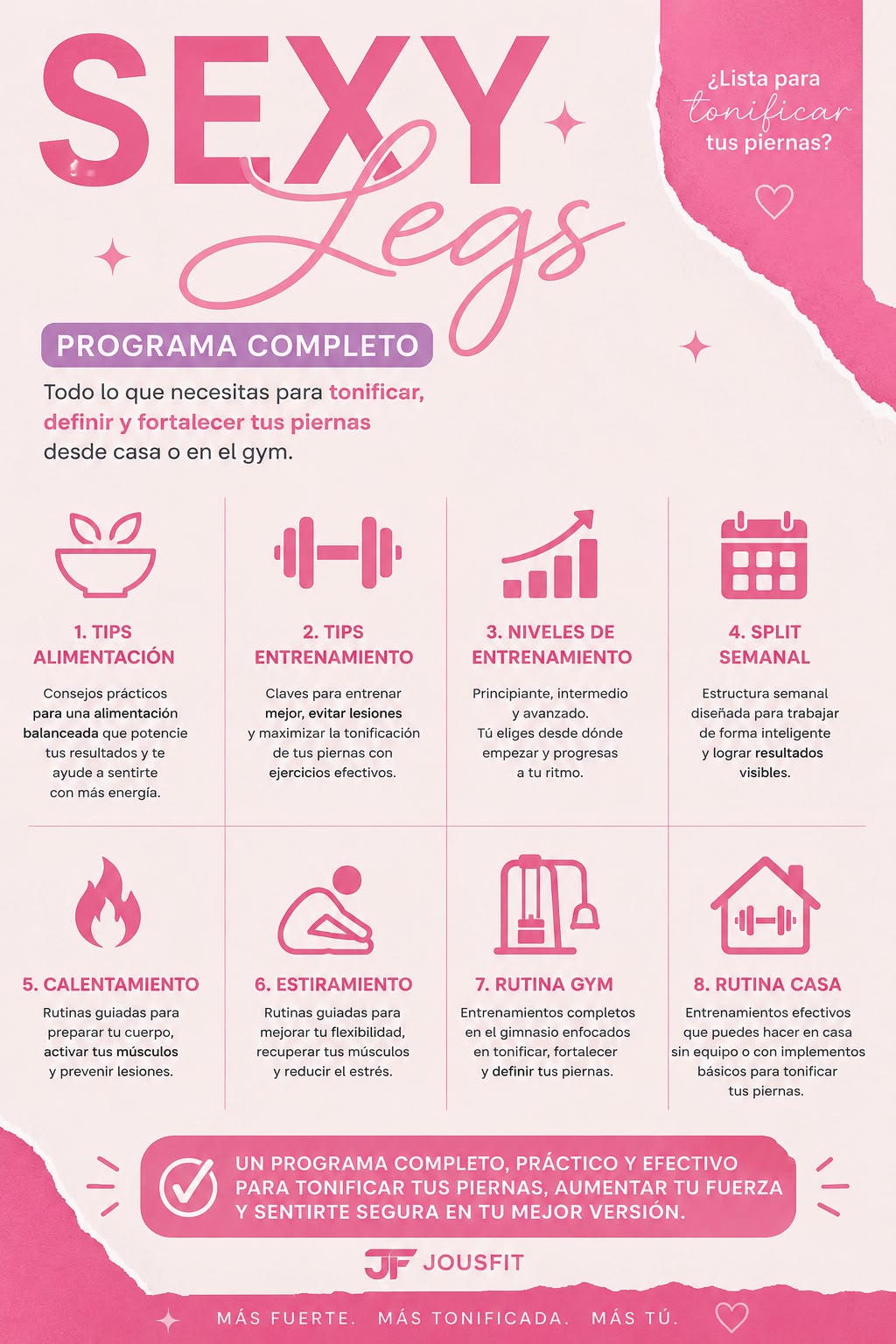 Tone your legs (gym and home)